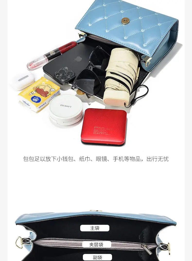 Disney cute Mickey Women's Crossbody Shoulder Bag Luxury Brand Fashion Girls' Handbag High Quality Multifunctional Women's Bag