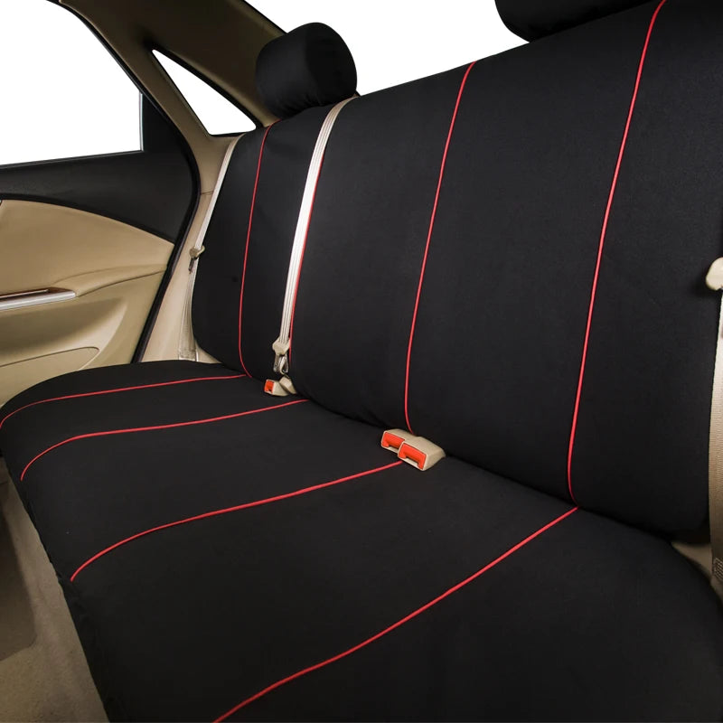 Car Seat Covers Full Set Universal Breathable Fabric For Lada Priora Renault Logan Interior Accessories for Trucks and SUV