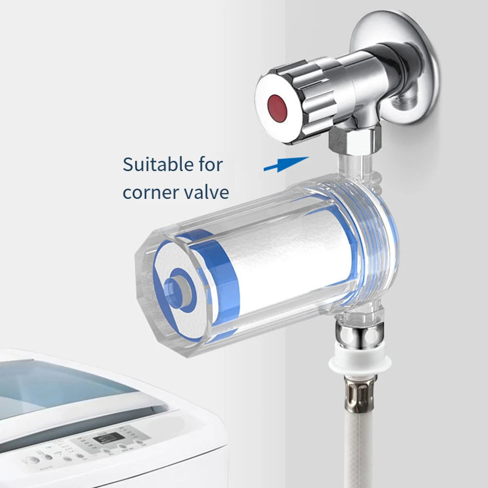 1PC Purifier Output Universal Shower Filter PP Cotton Shower Strainer Faucet Water Heater Purification Kitchen Bathroom Fittings