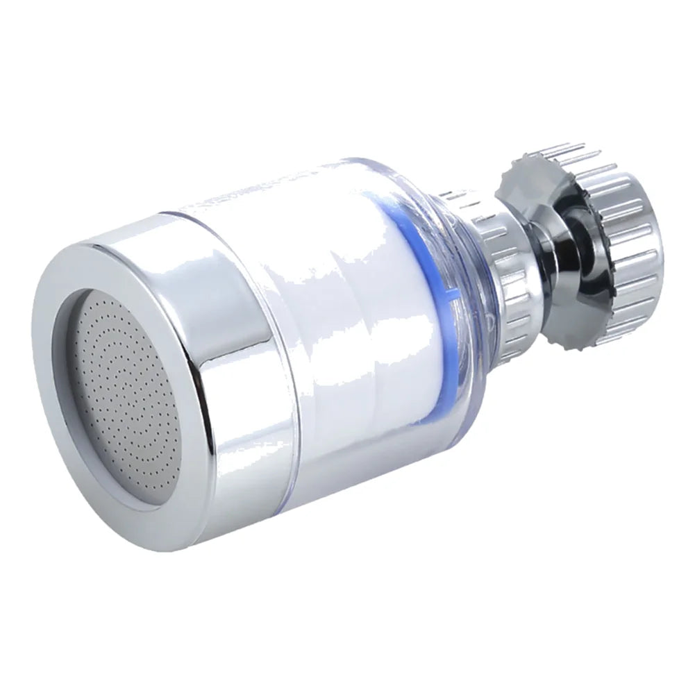 360 Degree Rotating Faucet Filters Bubbler Mount Anti-splash for Household Kitchen Bathroom Faucet Water Clean Filter Purifier