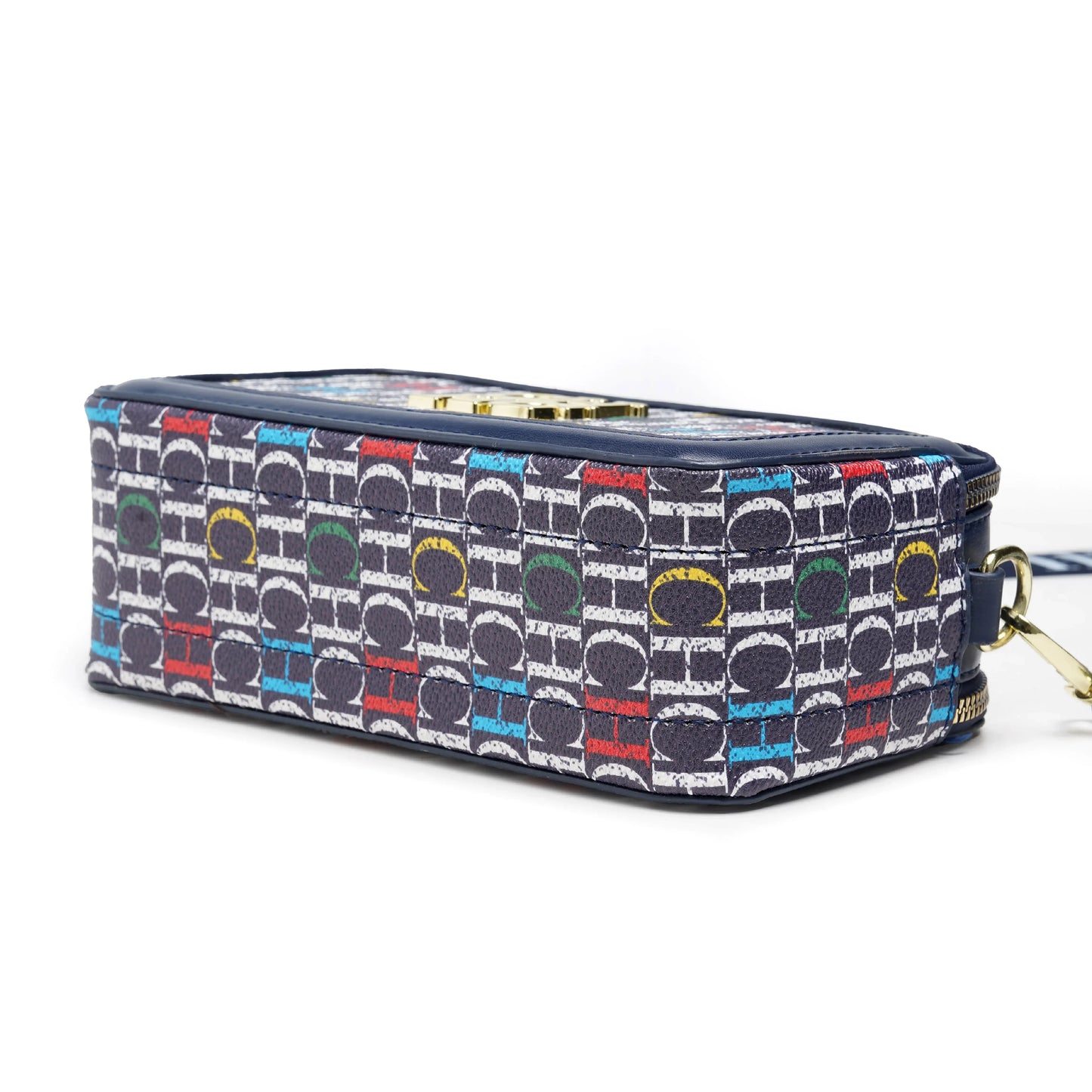 CH Women's Crossbody Bag Letter High Quality Bag Fashion Women's Elegant Shoulder Bag Square Design Solid Color Classic Trendy