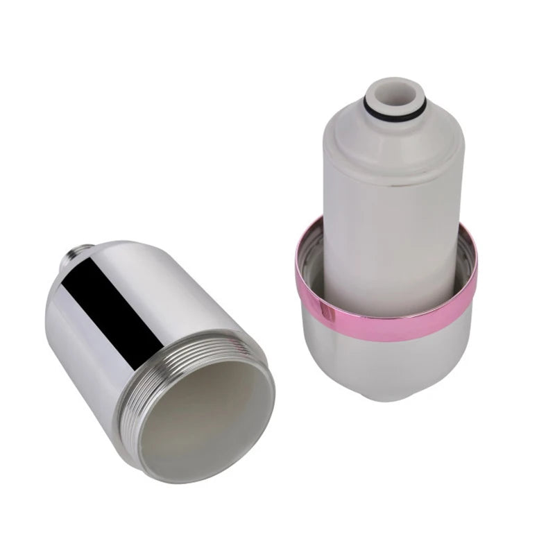Bathroom Shower Head Filter Bathing Water Purifier Water Treatment Filtering Device Softener Impurities Removal for Home Hotel