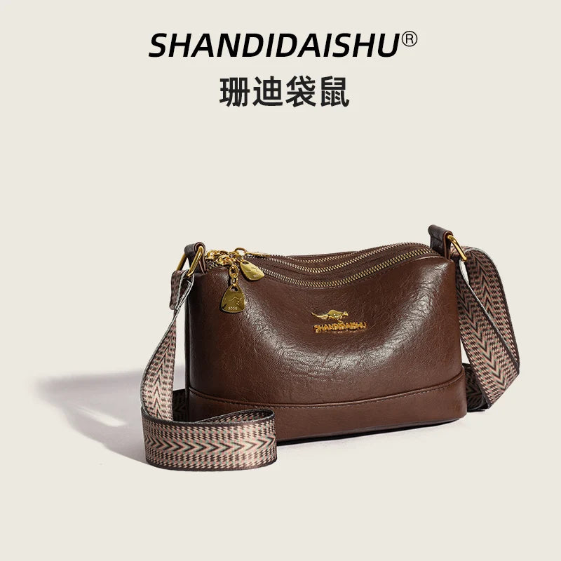 Sac A Main High Quality Soft Leather Luxury Purses And Handbags Female Bags Designer Multilayer Women Shoulder Crossbody Bags