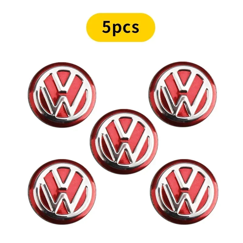 14mm Car Key Badge Emblem Replacement Car Key Stickers For Volkswagen VW Polo Passat B5 B6 B7 T4 T5 Golf 4 5 6 Tiguan Jetta GTI