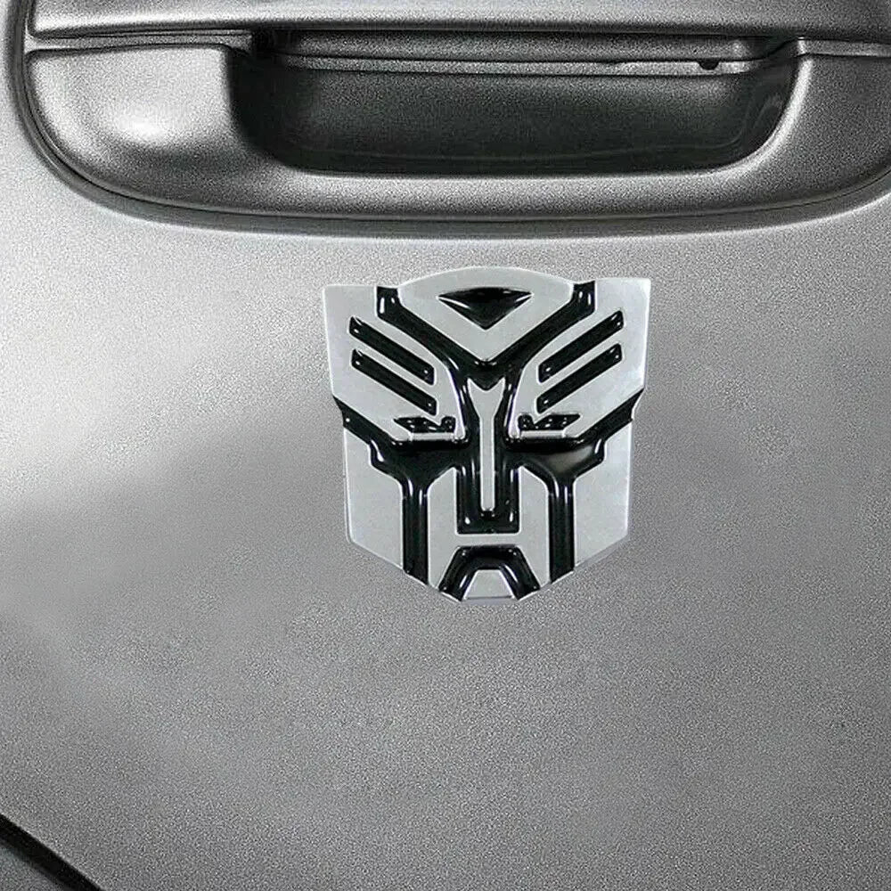 Car 3D Car Stickers Transformer Badge Decepticon Emblem Tail Decal Cool Autobots Logo Car Styling Motorcycle Car Accessories