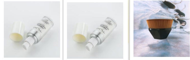 Fard à Teint Liquide Dissimulateur Température Portable Maquillage Teint BB Anticernes Couleur Naturelle