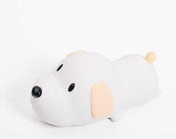 Nordic niedlich lieblich Cartoon Ente LED Nachtlicht Silikon USB-Lade-Nachtlicht Feiertagsgeschenke Kinderzimmer Nachttisch Schlafzimmer