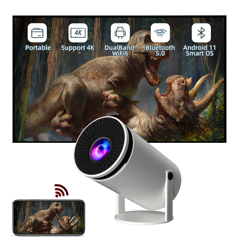 Barrel Machine Hy300 Écran de projection AnzhuoHD intelligent Recommander projecteur pour la maison