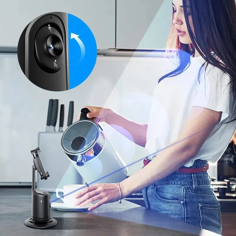 Trendy 360 Auto Face Tracking Gimbal Ai Smart Gimbal Face Tracking Au