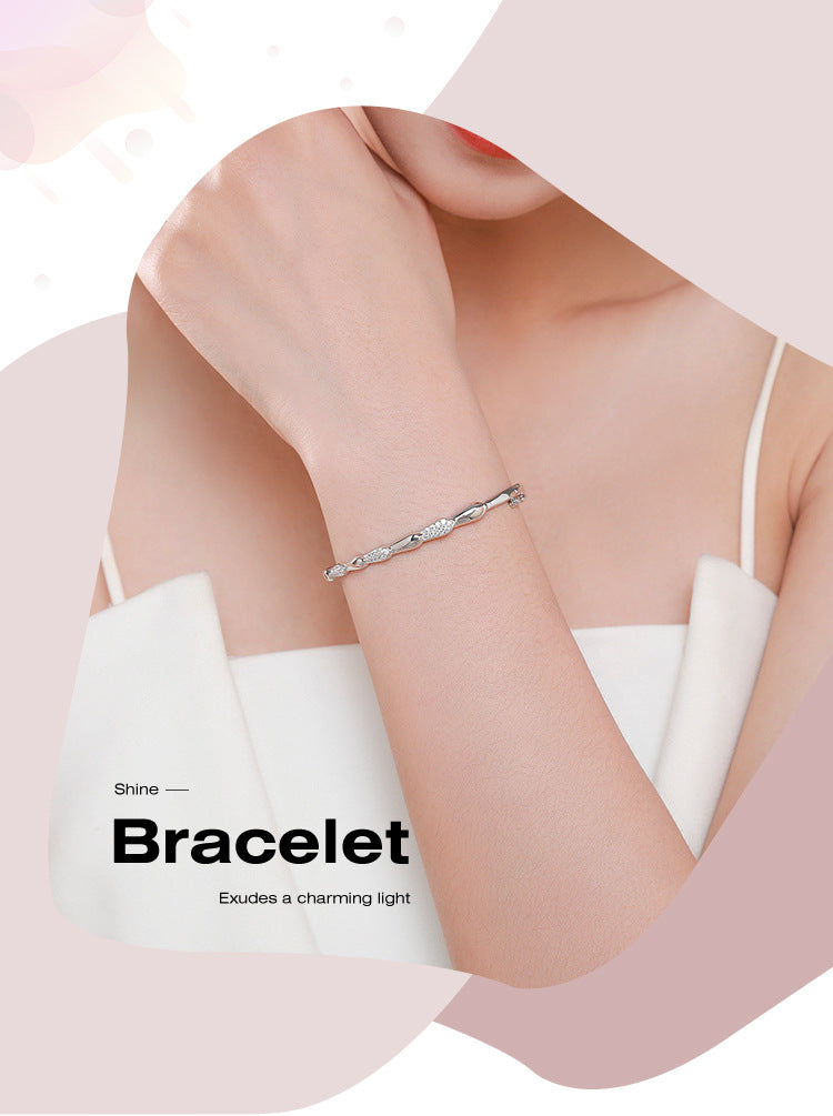 Bracelet en argent sterling 925 pour femme