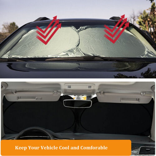 Trendy Car Window Sunshade Sun Shade Visor Windshield Cover Auto Car