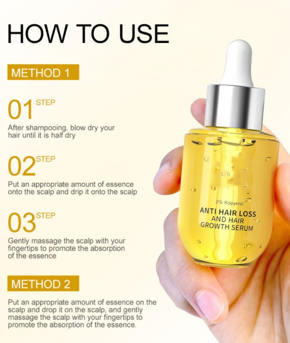 Ingwer-Haaröl Nährflüssigkeit