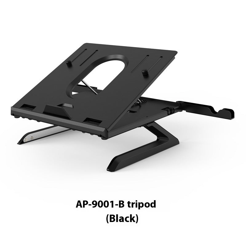 Nouveau support pour ordinateur portable, support multifonctionnel pliable et élévateur, support portable pour ordinateur portable, support d'écran, base en alliage d'aluminium