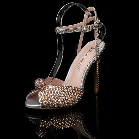 Comfortable Pu Woman High Heeled Shoes for Daily Wear
