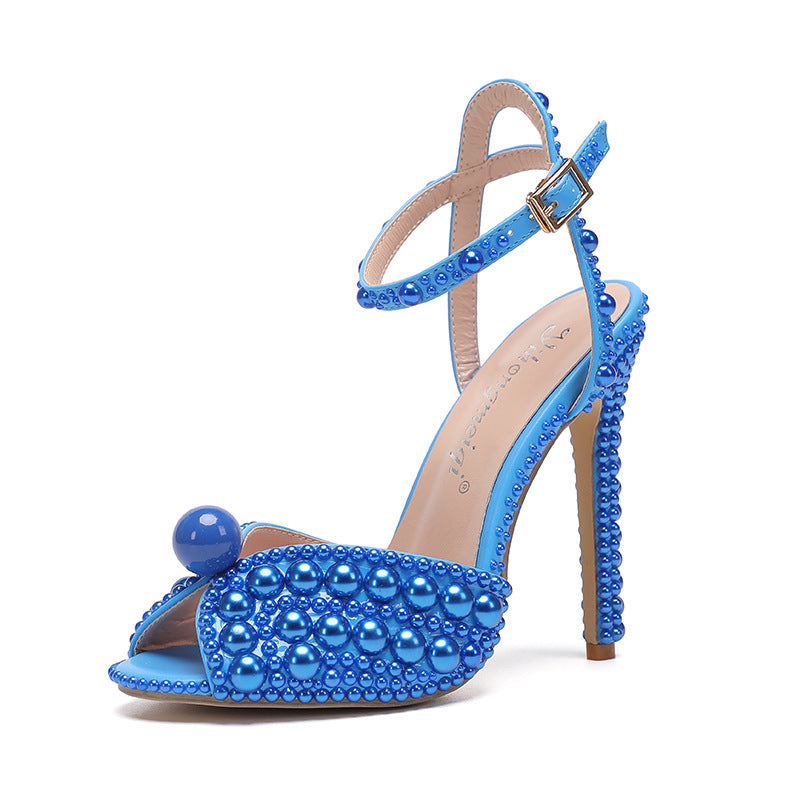 PU Damenschuhe mit hohen Absätzen