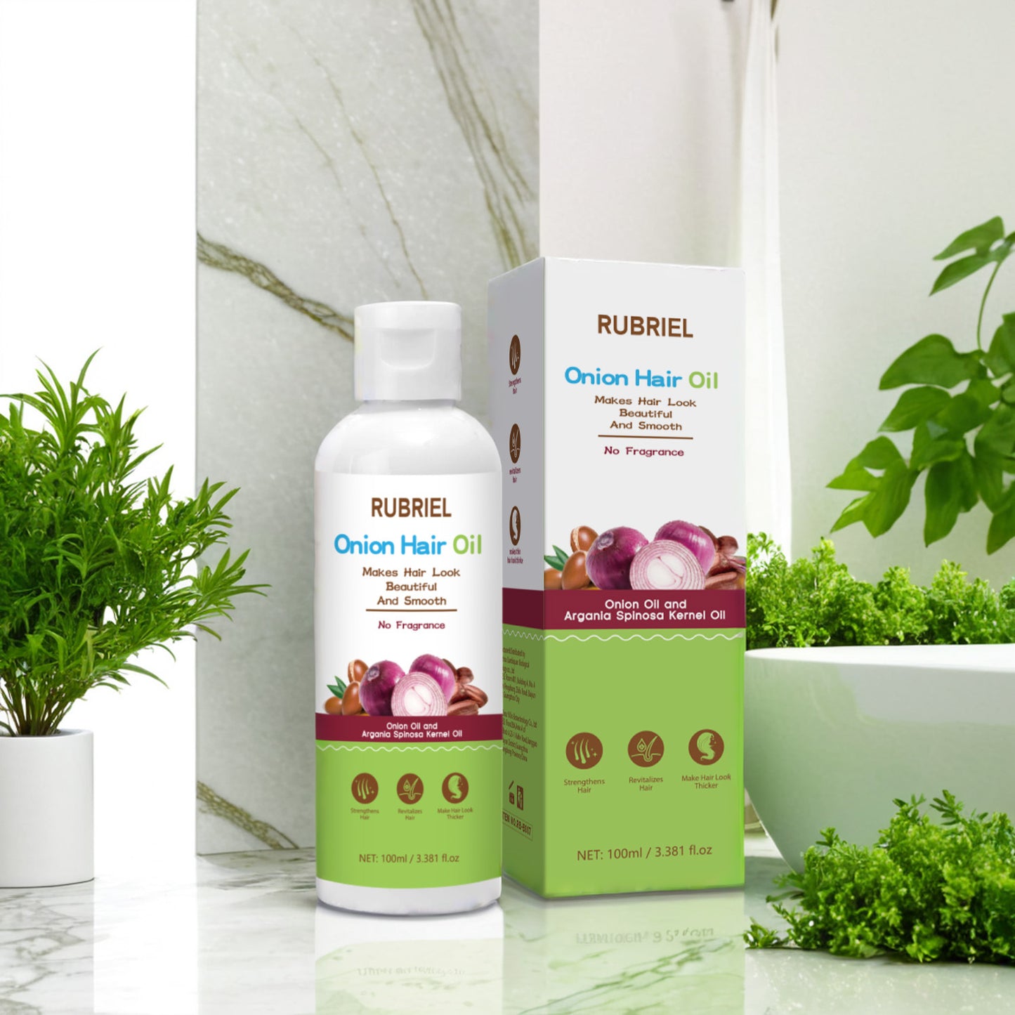 Zwiebelöl Haarwuchs-Öl Feuchtigkeitsspendend