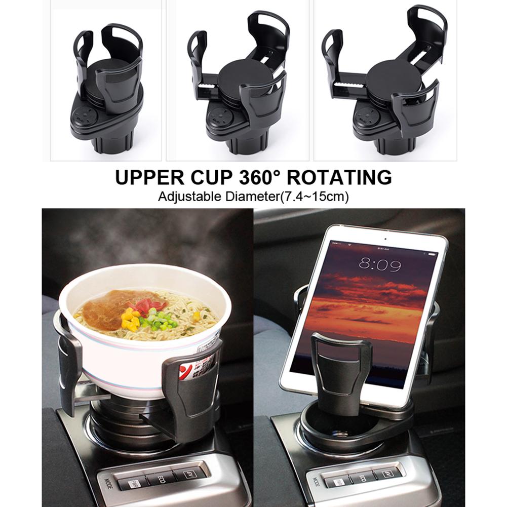Support de rangement pliable pour porte-gobelet de voiture, porte-bouteille, support de lunettes de soleil, organiseur de téléphone, rangement et style de voiture.