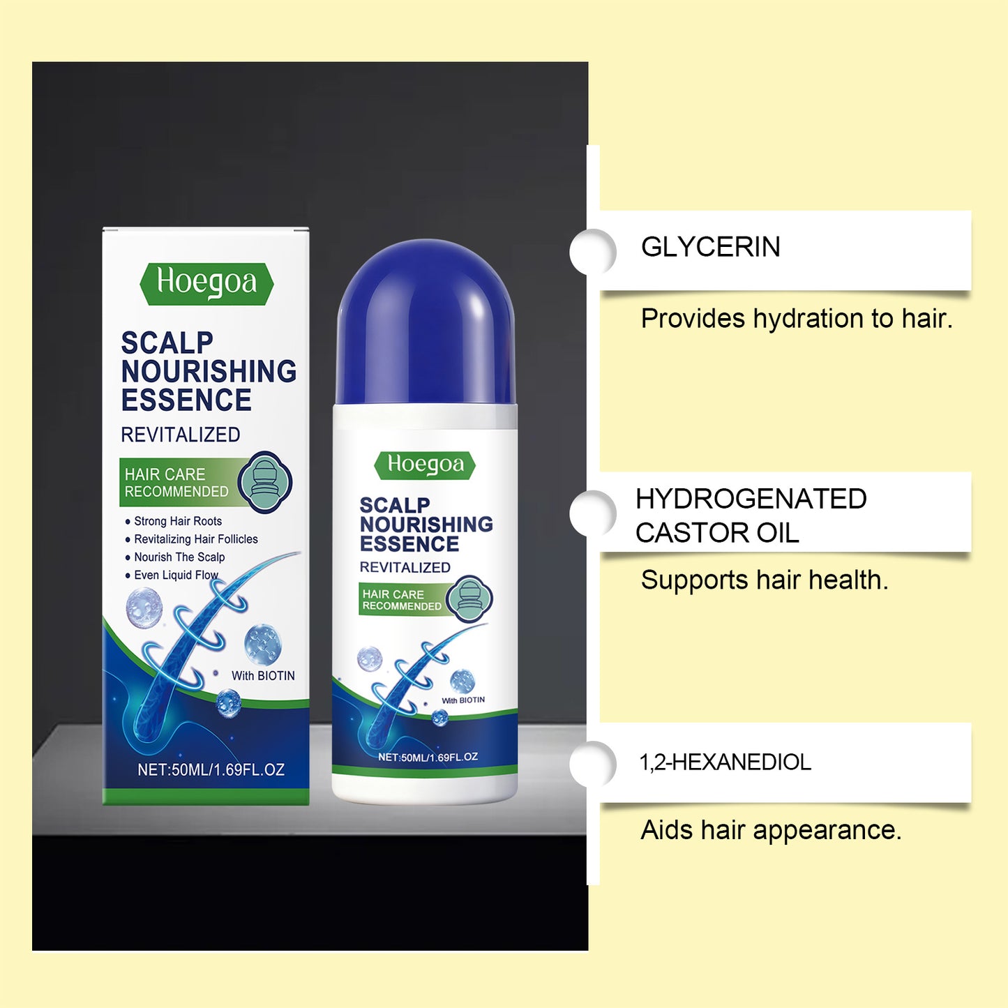 Scalp-nourishing Roll-on