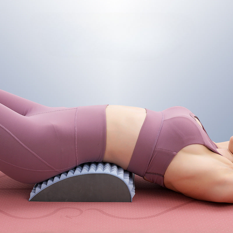 Oreiller civière de dos masseur de soutien lombaire pour le cou, la taille, le dos, la sciatique, la hernie discale, le soulagement de la douleur et la relaxation