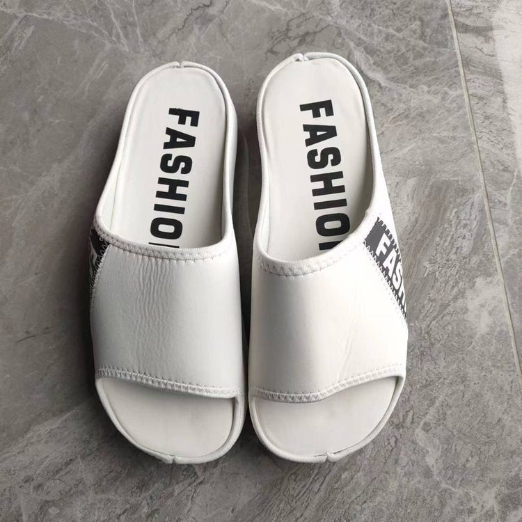 Flache Stoffsandalen für Damen in Europa und Amerika