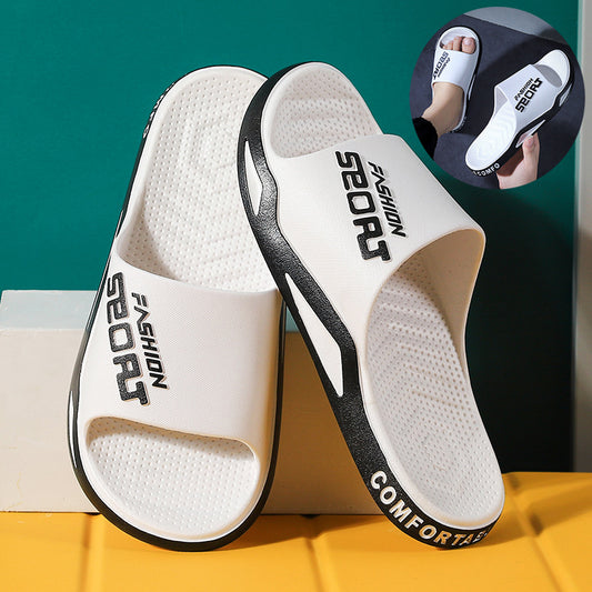 Rutschfeste Strand-Badezimmer-Hausschuhe, Unisex-Sommerschuhe