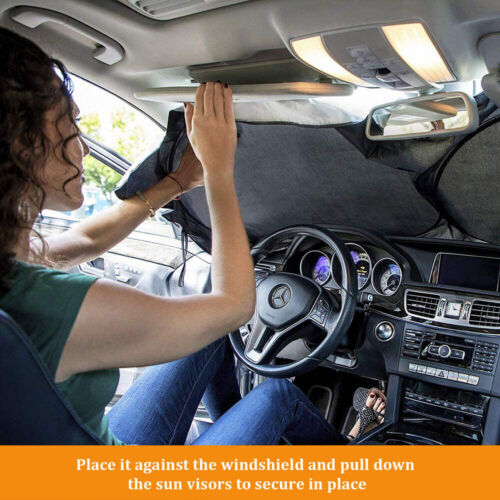 Trendy Car Window Sunshade Sun Shade Visor Windshield Cover Auto Car