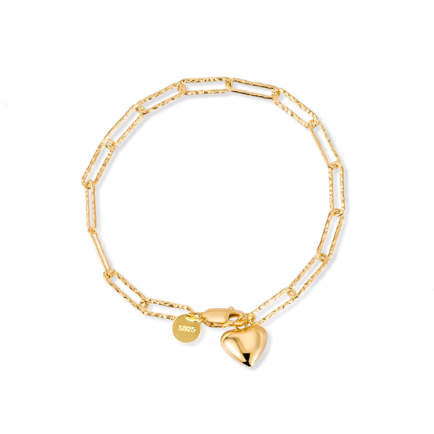 Damen Armband Herz aus 925er Sterlingsilber