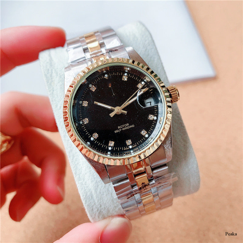 Mechanische Armbanduhren aus Edelstahl für Herren
