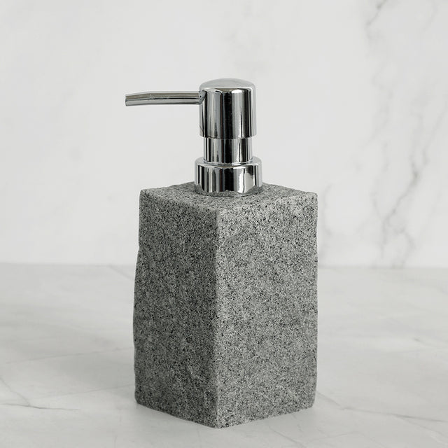 Trendy Bathroom Accessories Set Imitati Granite Resin Iiquid Soap D f