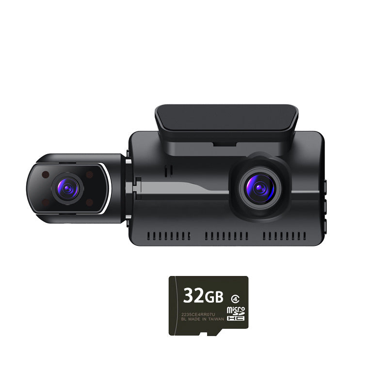 3-inch HD Night Vision Dash Cam With 3 Lenses For Cross-Border Use