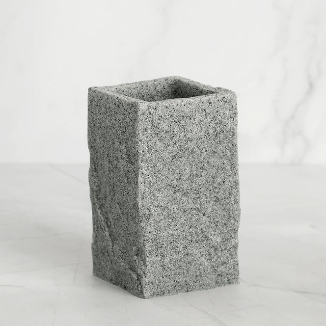 Trendy Bathroom Accessories Set Imitati Granite Resin Iiquid Soap D f