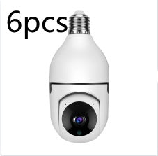 WLAN KAMERA 1080P Glühbirne 4-fach Zoom Kamera E27 Zuhause 5G WLAN Alarm Monitor