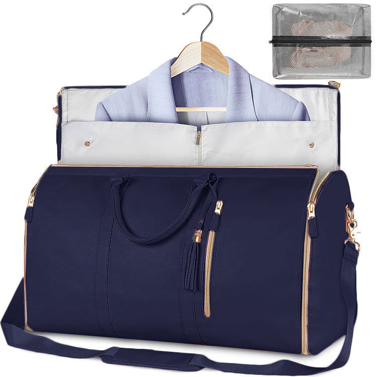 Sac de voyage grande capacité pour femme Sac à main Sac de costume pliant Sacs fourre-tout étanches pour vêtements