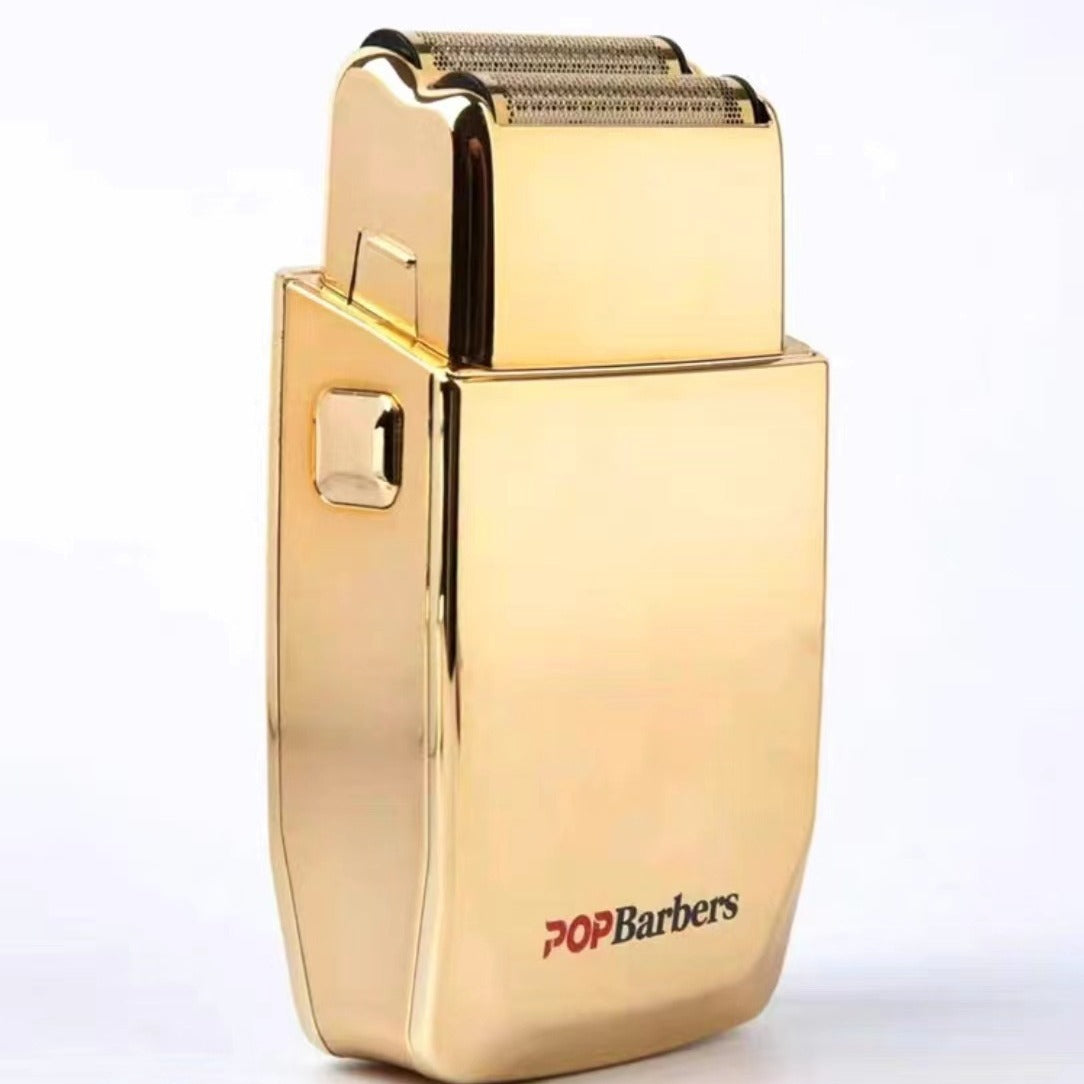 Babas P600 Golden Haarschneidemaschine Öl-Kopf Glatzen-Kopf Push White Friseursalon Haushalt Rasierer Professionelles Push White Gerät