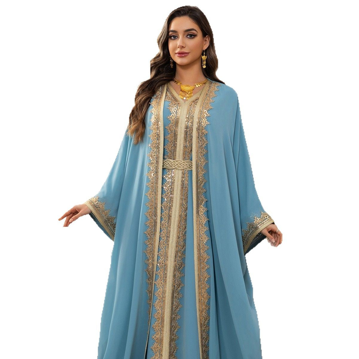 Muslimisches Kleid Naher Osten Gürtel