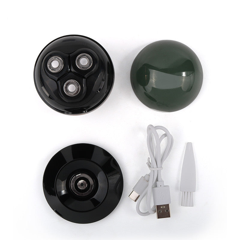 Mini Rasierer Kabellos Elektrischer Herrenrasierer Ganzkörper-Waschball Bartmesser