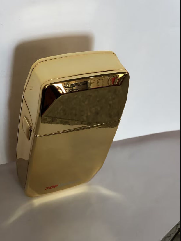 Babas P600 Golden Haarschneidemaschine Öl-Kopf Glatzen-Kopf Push White Friseursalon Haushalt Rasierer Professionelles Push White Gerät