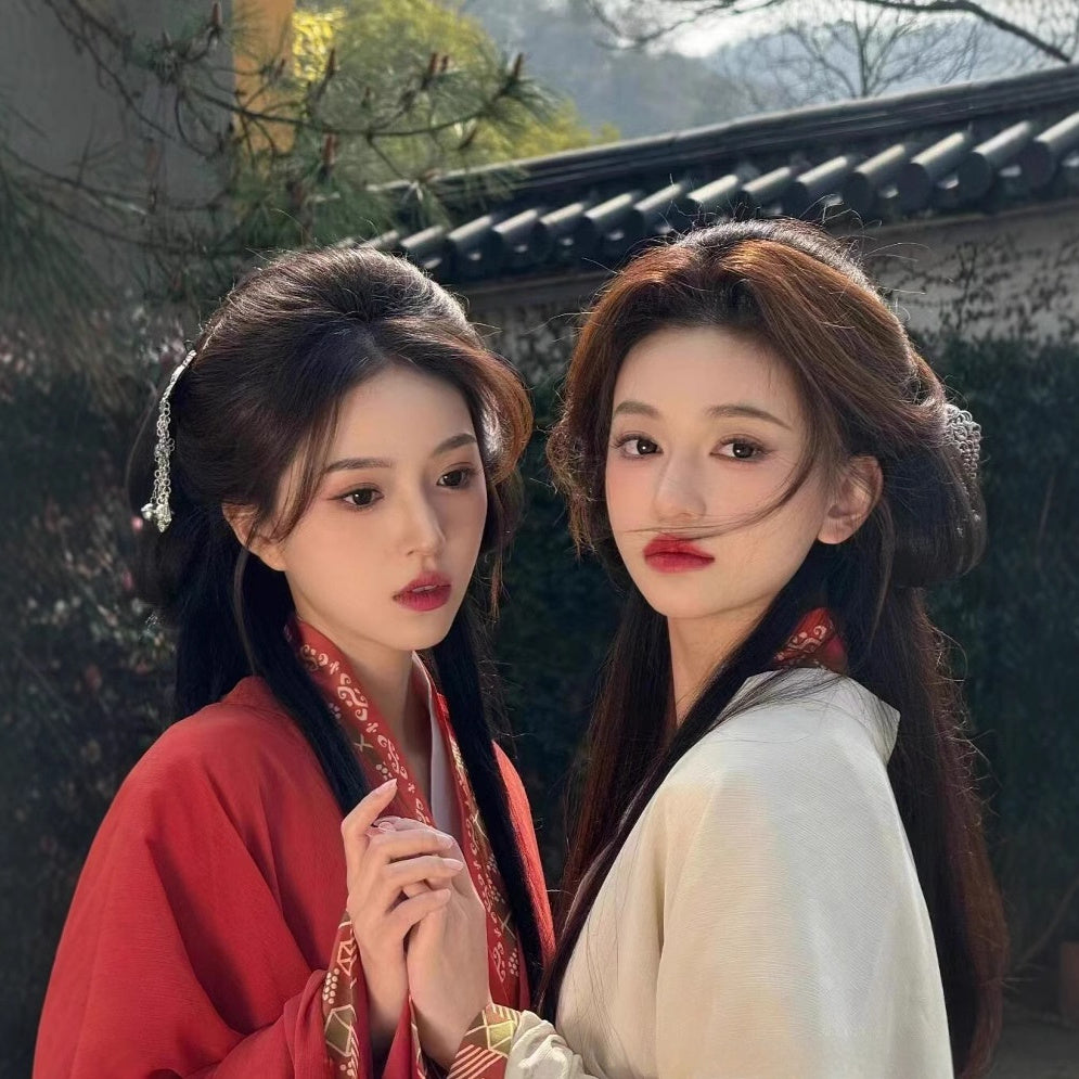 Hanfu moderne de style Royaumes combattants | Robe photographique Nouveaux styles de Hanfu