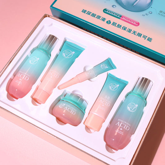 Hautpflege-Produktset Hyaluronsäure Feuchtigkeitspflege Gesichtspflege