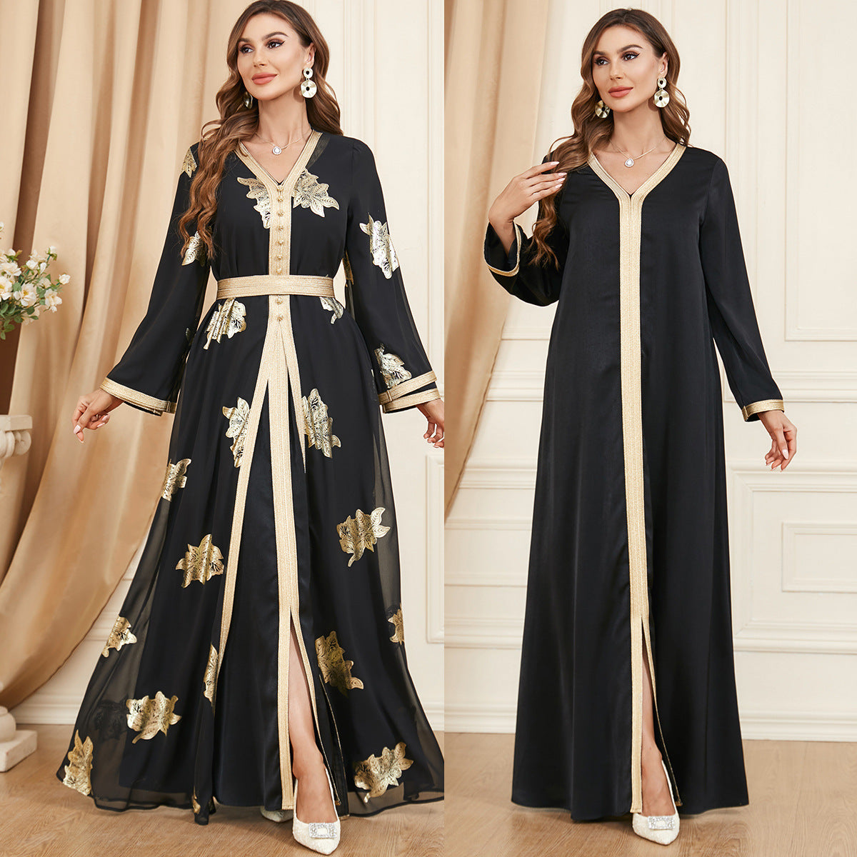 Zweiteiliges Kleid für muslimische Frauen aus dem Nahen Osten