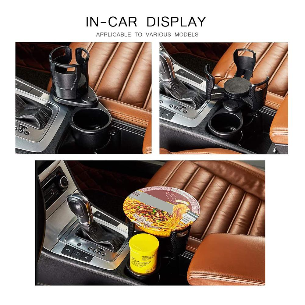 Support de rangement pliable pour porte-gobelet de voiture, porte-bouteille, support de lunettes de soleil, organiseur de téléphone, rangement et style de voiture.