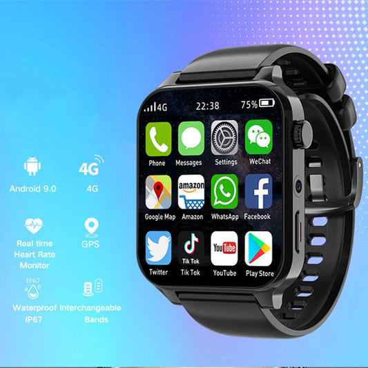 Smartwatch Android HD Großbildschirm zum Spielen und Musikhören