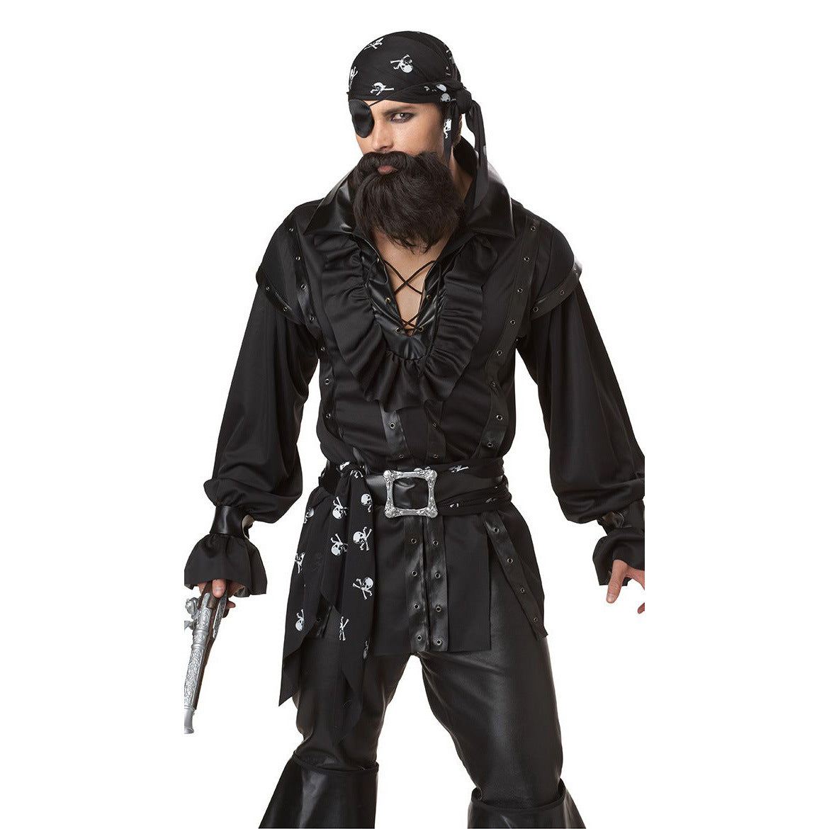 Trendy Halloween Male Pirate Costume Cosplay for Modern Living