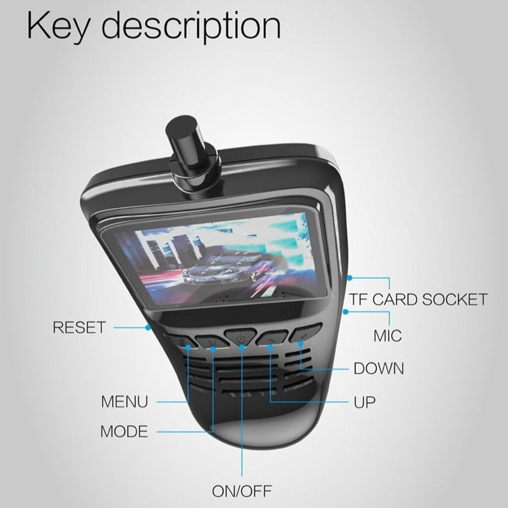 Trendy Small Eye Dash Cam Car Dvr Recorder Camera With Wifi Full Hd f