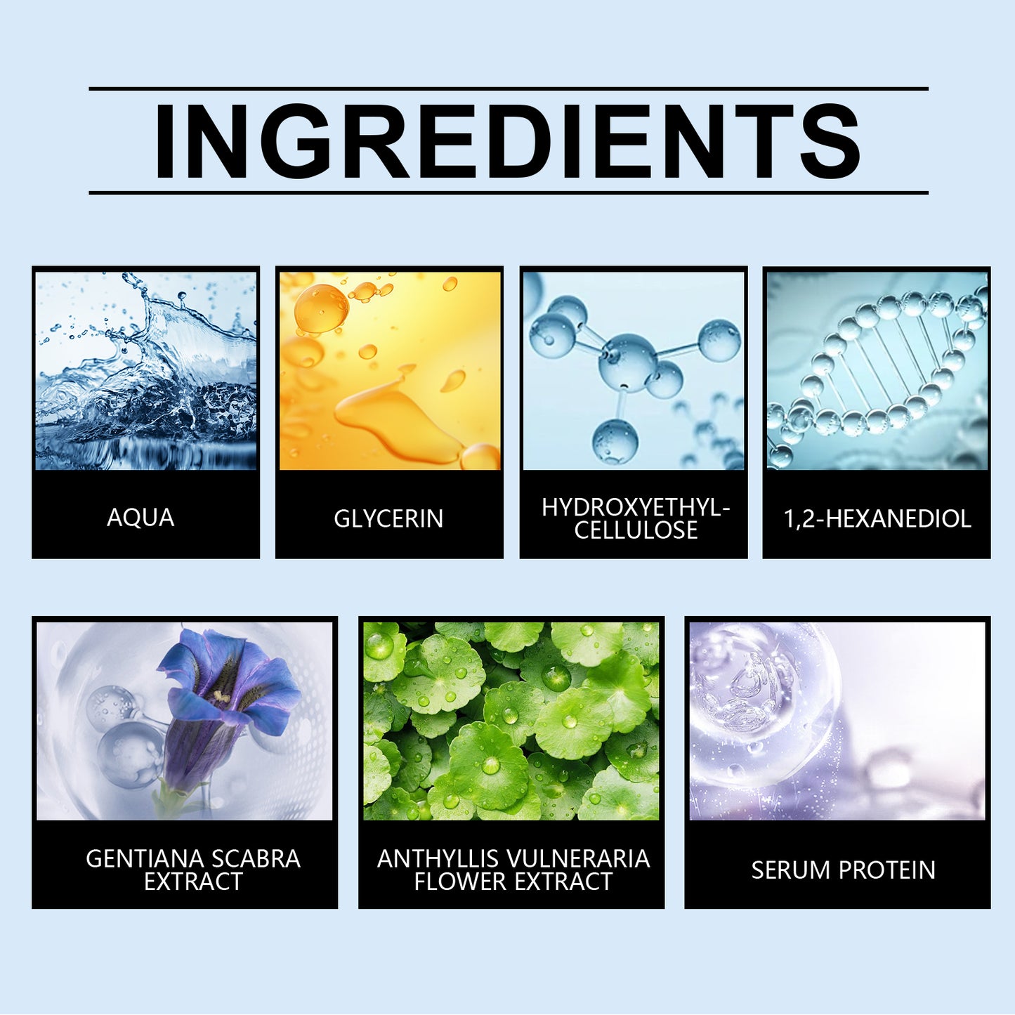 OUHOE Straffendes Serum, Feuchtigkeitsspendend, Hebt Und Glättet Feine Linien Feuchtigkeitsspendendes Hautpflegeserum