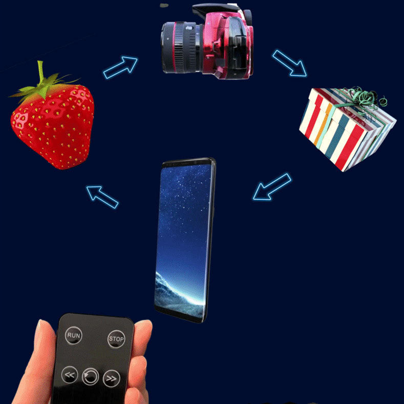 LED-Leuchtschild Licht Holografischer Projektor DIY-Lüfterbildschirm Video Bild 3D-Holografisches Licht Feiertagsdekoration