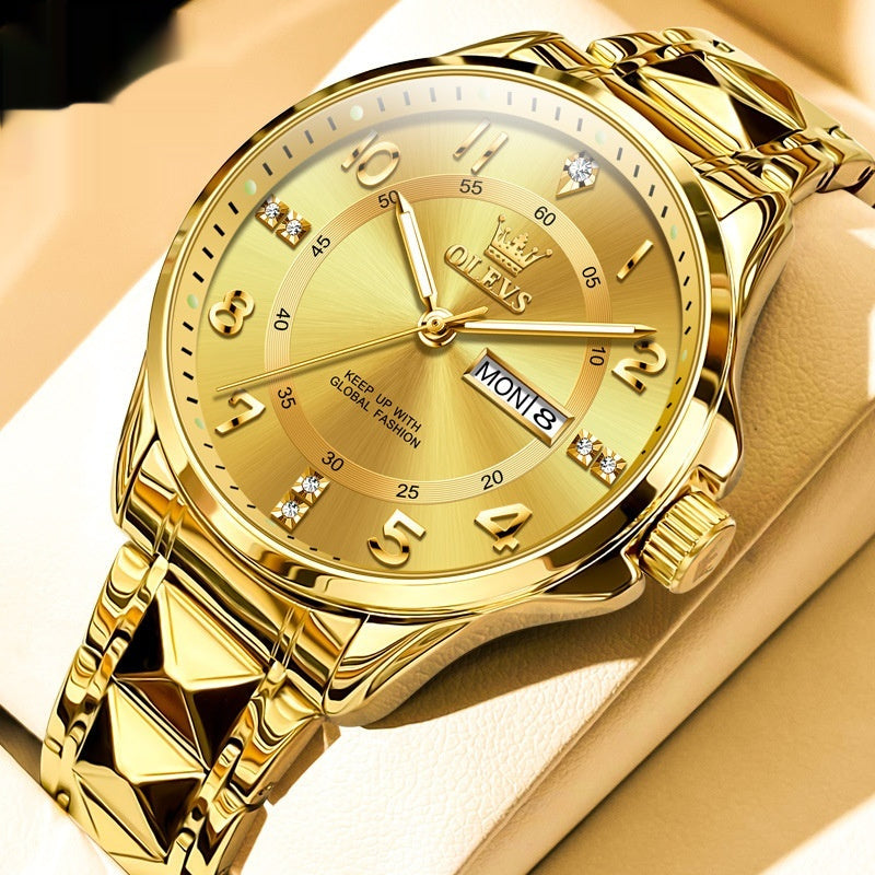 Quartz Simple Casual Couple's Watch Waterproof