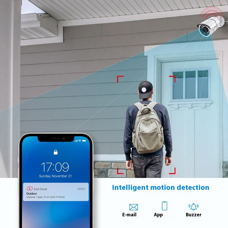Trendy Zosi Zhou Shi 5 Million Hd Poe Network Video Recorder Security