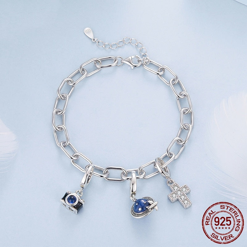 Chain S925 Sterling Silver Bracelet