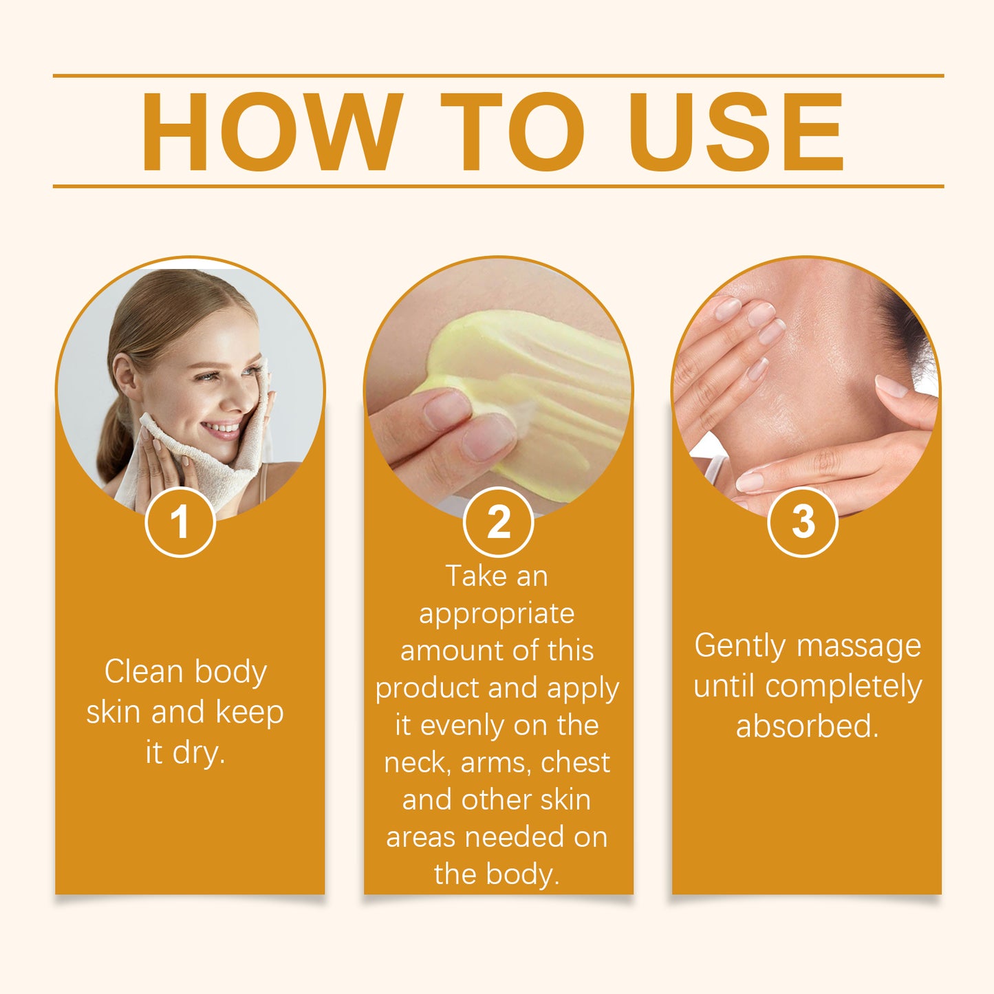 Houkea Firming Moisturizer Moisturizes, Hydrates, Lifts, Care For Skin, Softens, Brightens And Brightens Body Care Cream